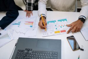 Keyword research and SEO data analysis for blog content